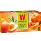 Wissotzky Sunny Peach Black Tea, 20 Tea Bags  Antioxidant Rich  Fruity Delight  Black Tea Bags