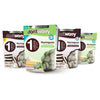 Don't Worry Low Calorie Meringue Cookies - 4 Pack - Key Lime Pie and Cookies&Cream, Just 1 Calorie per Piece | Low Sugar Candy, 