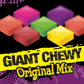 Now And Later Giant Chewy Original Mix Candy, Mixed Fruit Chew Candy, 38 Ounce Tub