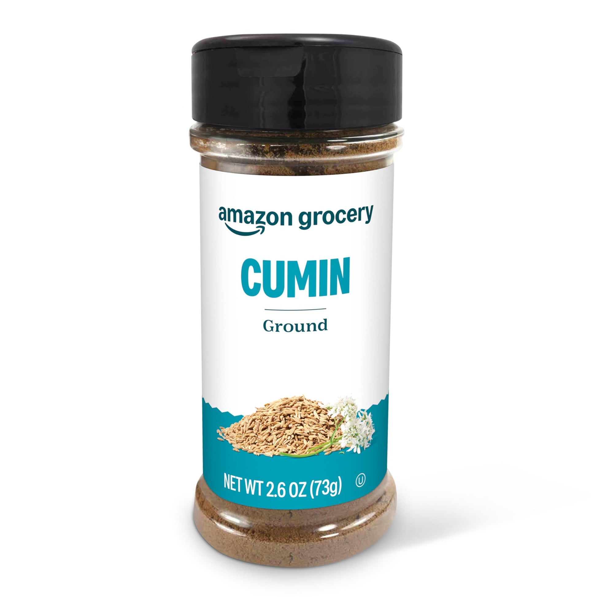 Amazon Grocery Ground Cumin, 2.6 Oz, Pack of 1, Previously Happy Belly, Packaging May Vary