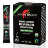 Mount Hagen 25 Count Single Serve Instant Decaf Coffee Packets | Decaffeinated Organic Medium Roast Arabica Beans | Eco-Friendly