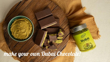 BIND Pistachio & Crispy Kunafa Dessert Cream, 12.3oz - Premium Turkish Spread with 25% Pistachios, Ideal for Desserts and Pastries