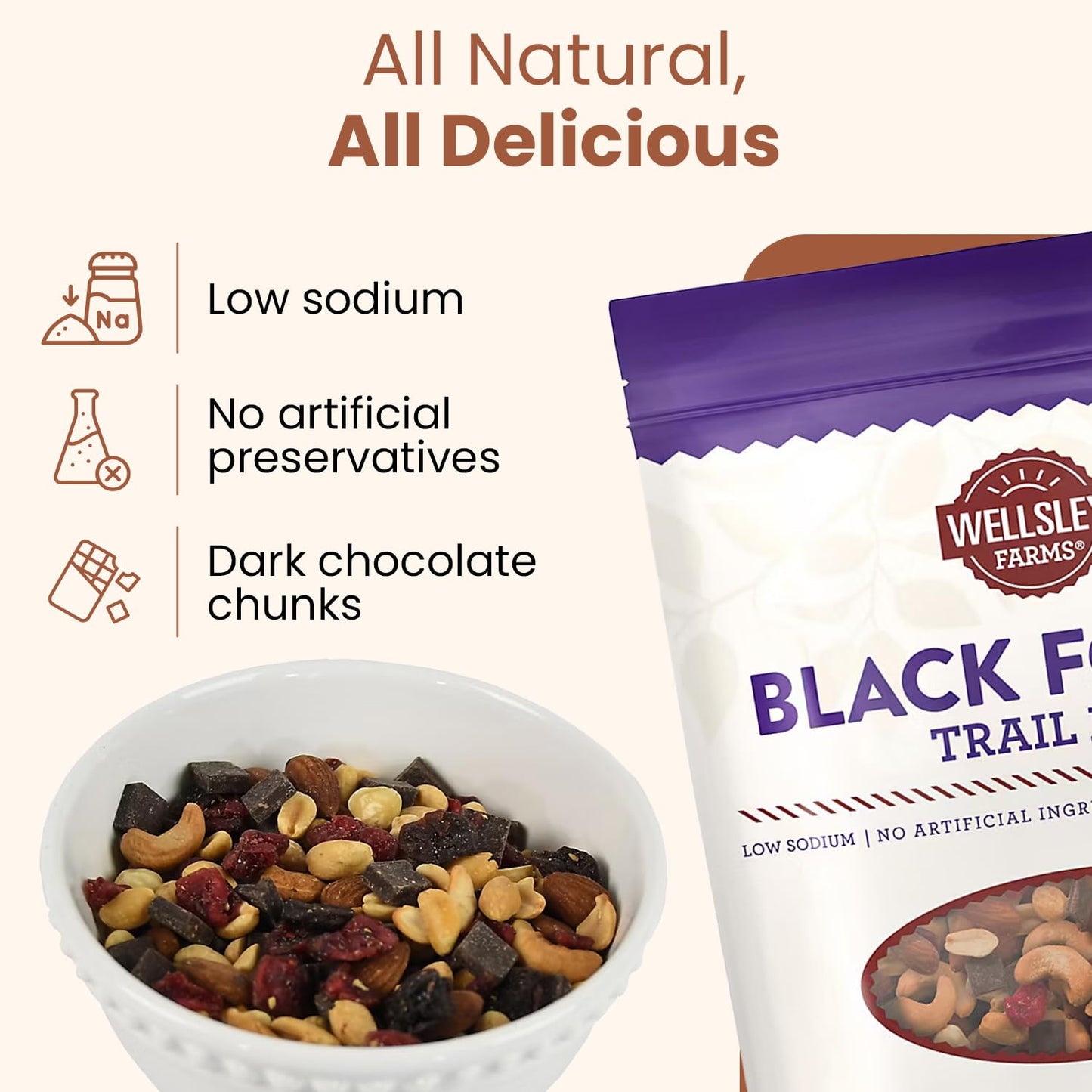 Wellsley Farms Black Forest Trail Mix 28 Oz,, ()
