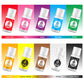 Gel Food Coloring - 10 Colors X 0.7 Oz Concentrated Gel Based Food Dye Icing Colors Professional-Grade Neon Food Color For Bakin