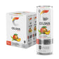 CELSIUS Fizz Free Peach Mango Green Tea  Sugar Free Energy Drink  12 Fl Oz (Pack of 4)