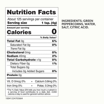 Roland Foods Green Peppercorns in Brine  Specialty Imported Food  28.2 Ounce Can  Pack of 1