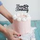 Gyufise Happy 18Th Birthday Cake Topper 18 Birthday Cake Decoration Happy 18 Cupcake Topper For Cheers To 18 Fabulous Birthday P