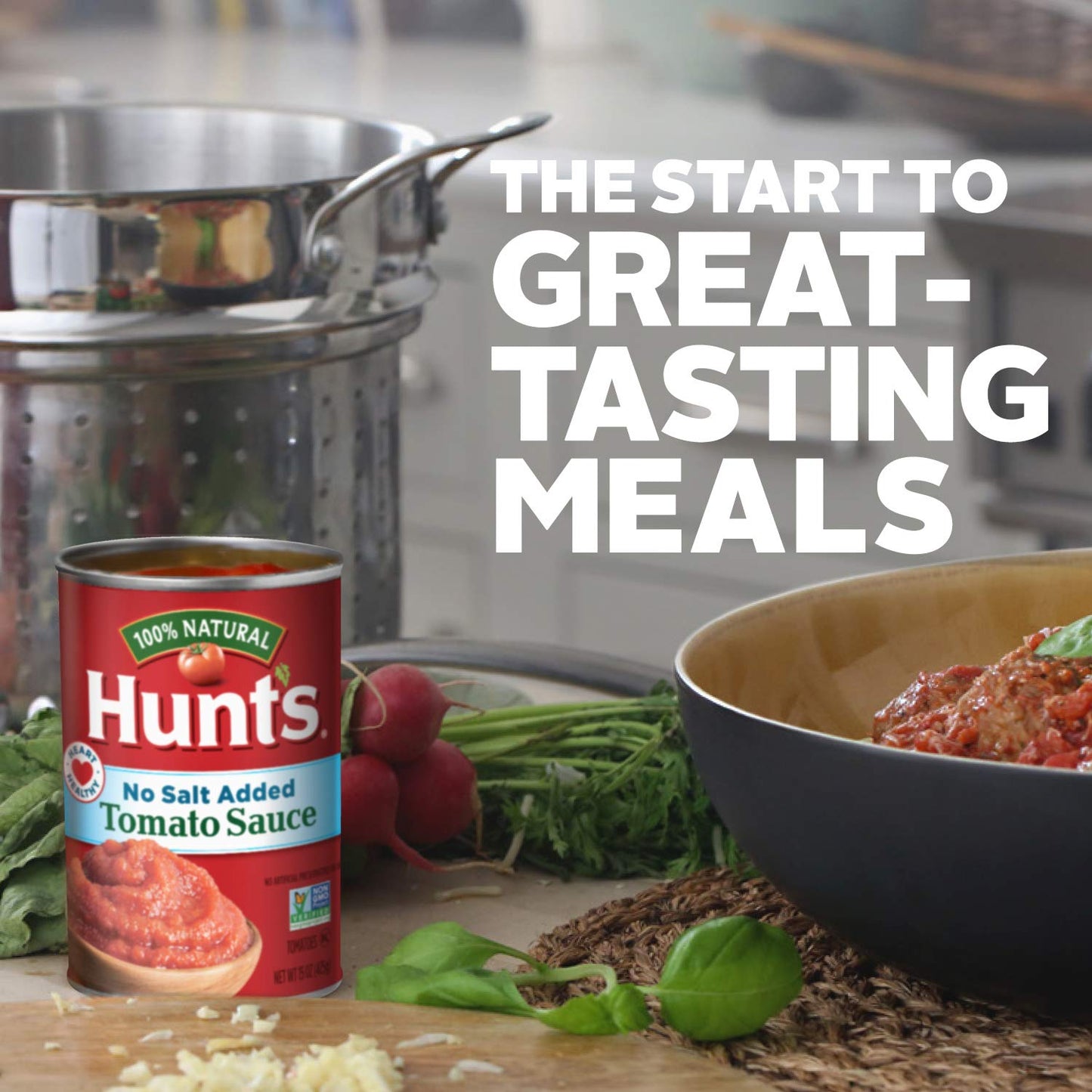 Hunt'S Tomato Sauce No Salt Added, 15 Oz