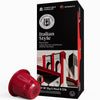 BREWKLYN COFFEE for Nespresso Original Machine 100 pods Certified Genuine Espresso Italian Blend Pods Compatible with Nespresso 