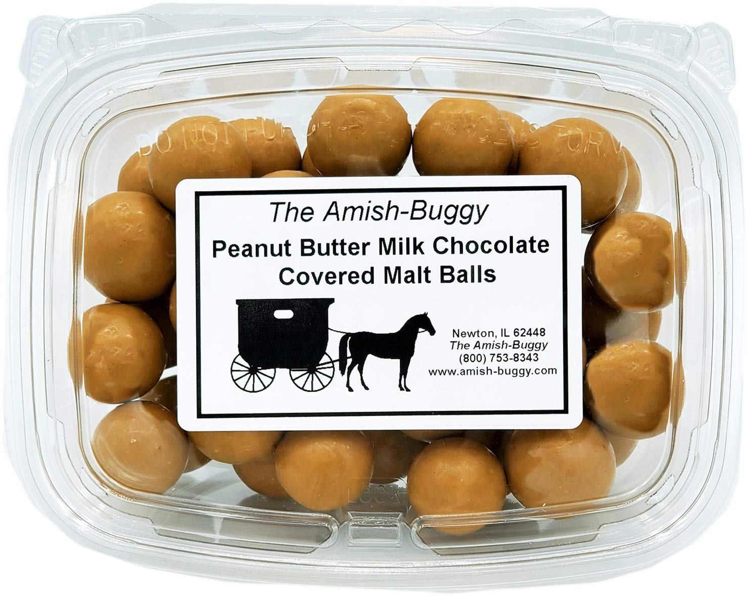 Premium Chocolate Candy (Peanut Butter Malt Balls 12 oz. Tub (2 Count))