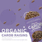 Missy Js Organic Carob Covered Raisins, Vegan, Gluten Free, 8 Oz, 3 Pack