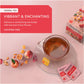Wissotzky Fruit Galore Herbal Tea, Caffeine Free, 20 Tea Bags, Antioxidant Rich, Pink