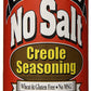 Konriko - No Salt Creole Seasoning 2.5 Oz - Wheat Free - Gluten Free - No Msg