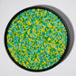 NIPEOR Nonpareils Sprinkles Edible Pearl Sprinkles 130g Green Blue Yellow 2mm for Cake Decorating Baking Ice Cream Cookies