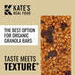 Kates Organic Granola Bars - Peanut Butter Milk Chocolate - 2.2 oz, Pack of 12 - Gluten Free, Non GMO, All Natural Snacks
