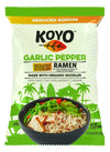 Koyo Reduced Sodium Garlic And Pepper Ramen Made With Organic Noodles 2.1, Pepper,Garlic, 25.2 Ounce, (Pack Of 12)