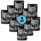 Louisville Vegan Jerky - Smoked Black Pepper, Gluten-Free, 19g Non-GMO Soy Protein, 310 Calories, 10-Pack