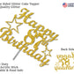 87 Birthday Cake Topper Gold Glitter, Party Decoration Ideas, Premium Quality, Sturdy Doubled Sided Glitter, Acrylic Stick. Made