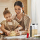 Tyniaide Sourdough Starter Kit with Thermometer Strips & Covers - 40 oz/1200 ml Jar