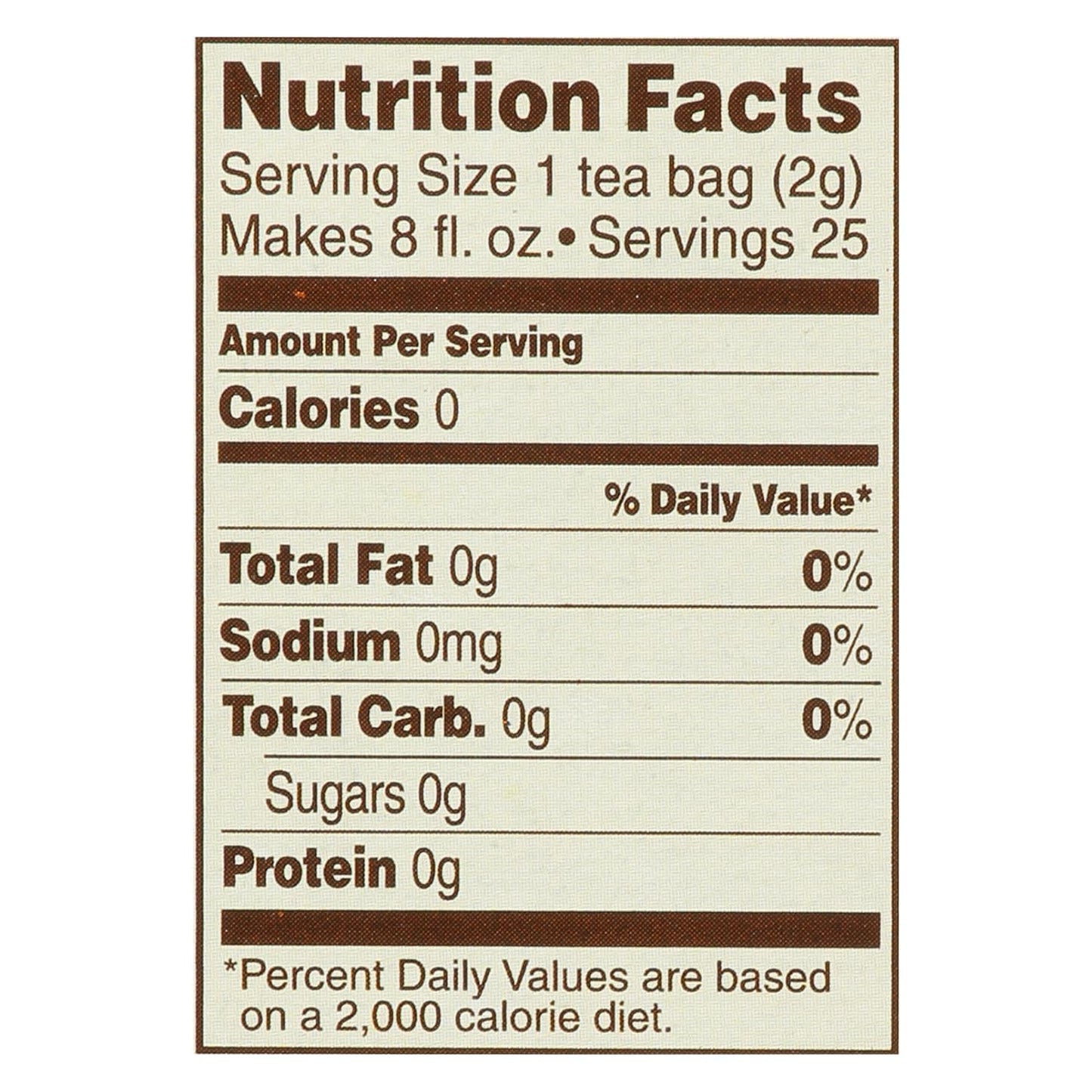Celestial Seasonings Herbal Tea Lemon Zinger, 25 Count Box, Model CST031010, Lemon Flavor