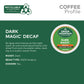 Green Mountain Coffee Decaf Dark Magic K-Cup, 24 Count, for Keurig malt-inspired, Green, Model 4067