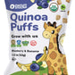 Awsum Snacks Organic Quinoa Puffs For Kids - Happy Healthy Food - Puffed Quinoa - Vegan Kosher Gluten Free - Non-Allergy - No Ad