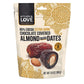 Kitchen & Love - Almond Stuffed Dates Dark Chocolate - Case Of 8-3.5 Oz