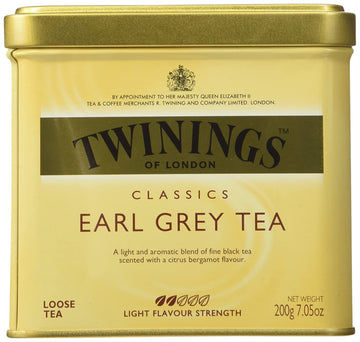 Twinings Earl Grey Tea, Loose Tea, 7.05 Oz Tins