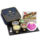 OLMA Royal Caviar Gift Set - 14 oz (400g) of Caviar, including Beluga, Osetra, White Sturgeon, Siberian Osetra Aurora, Serving S