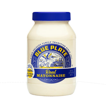 Blue Plate Real Mayonnaise, 30-Ounce Jar, Homestyle Mayo For Chicken Salad to Deviled Eggs