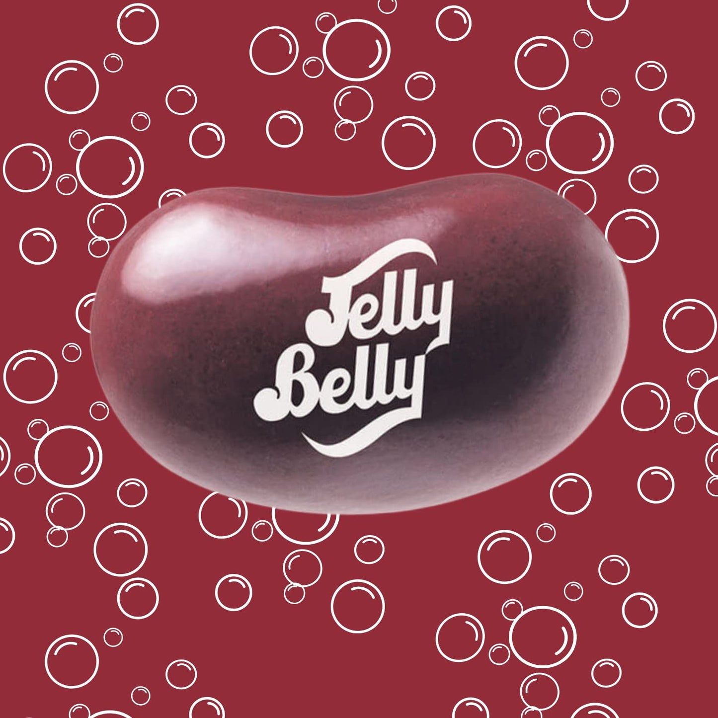 Dr. Pepper Jelly Beans, Soda Flavored Chewy Candies, Bulk Individually Bagged Shareable Candies, Pack Of 3, 3.5 Ounces