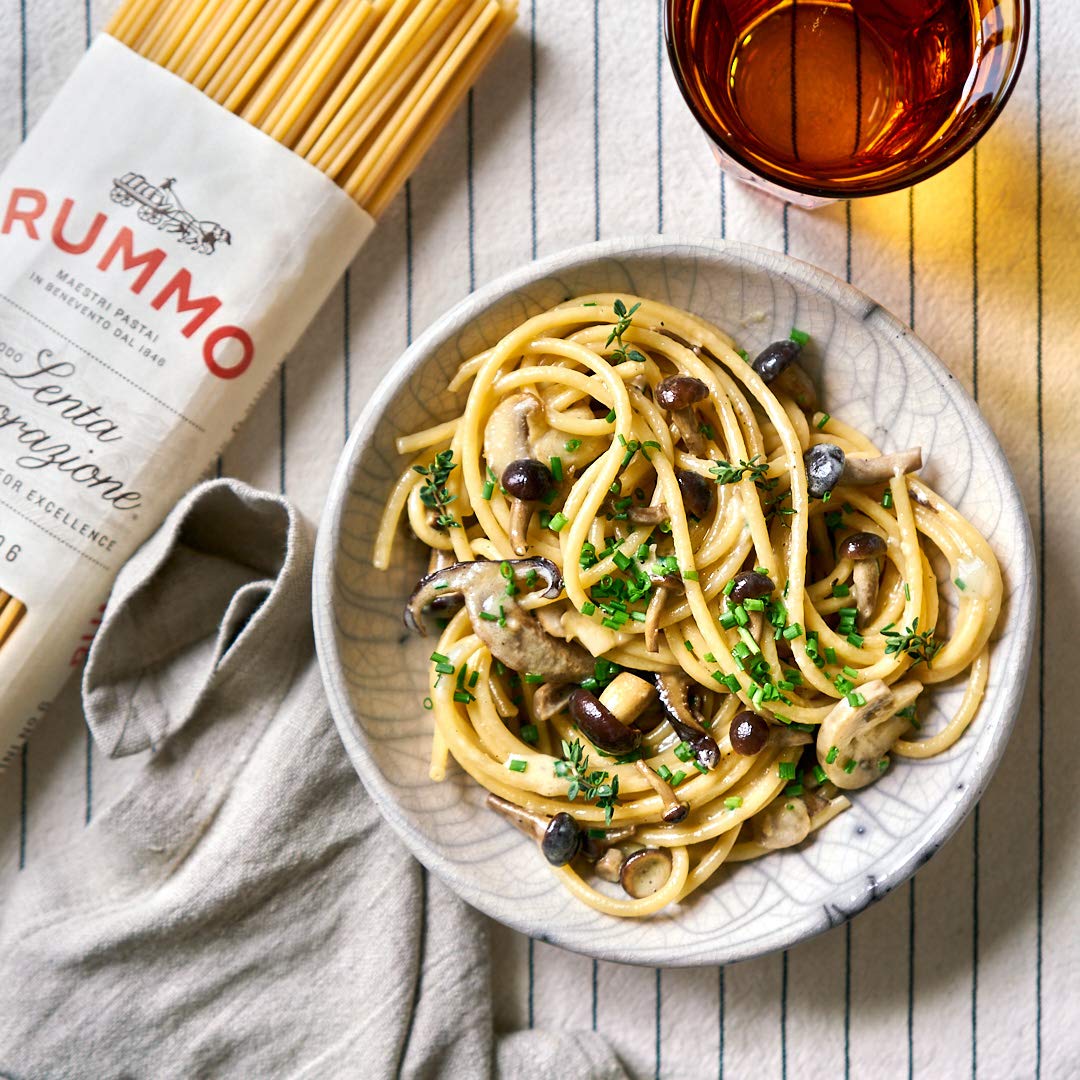 Rummo Italian Pasta Bucatini No.6, Always Al Dente (16 Ounce Package)