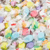 SALT WATER TAFFY 4 lb - 10 Assorted Flavors, Individually Wrapped, Bulk Old Fashion Candy in Resealable Bag, Gluten Free, Kosher