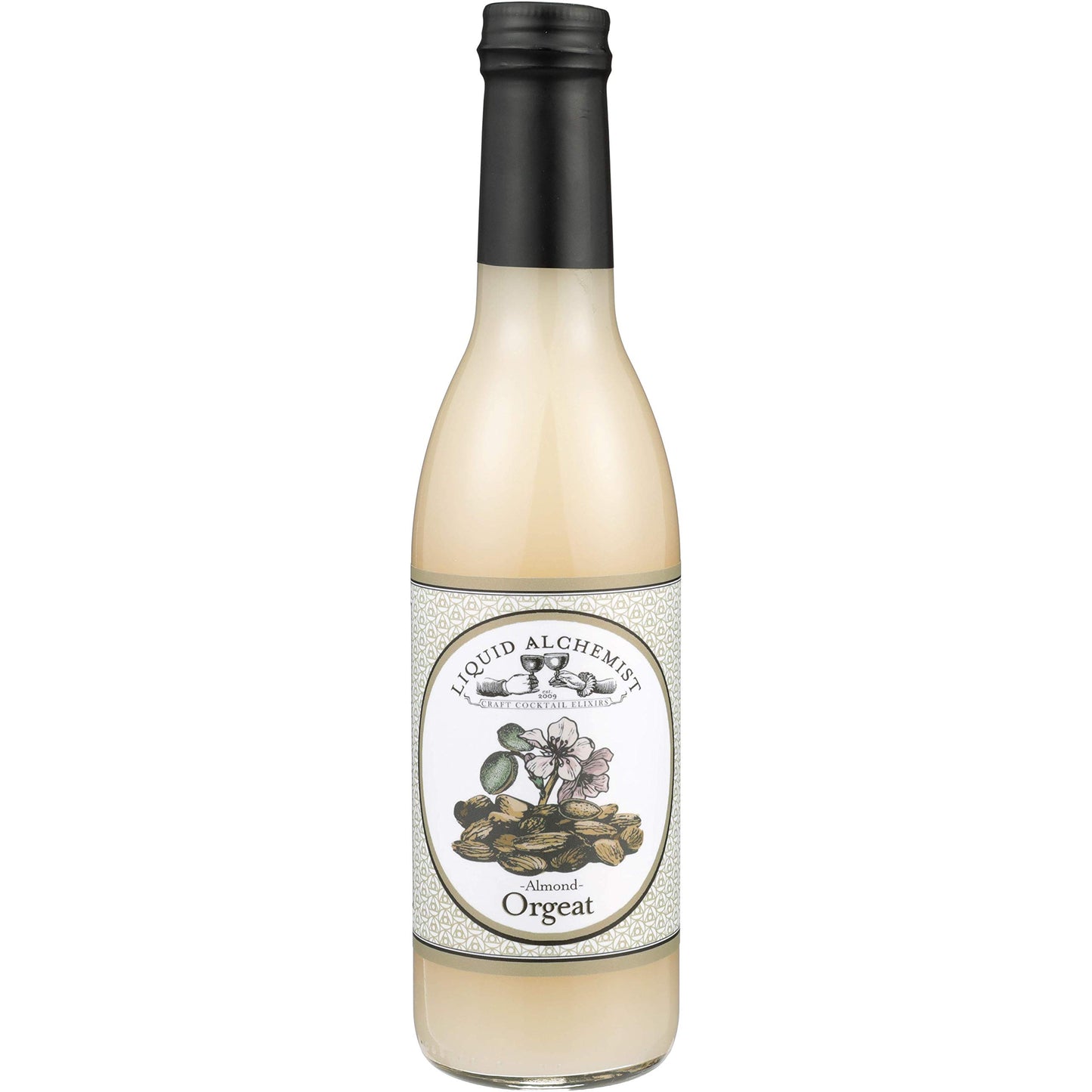 Liquid Alchemist Orgeat Syrup for Cocktails - Real Ingredients Make Our Almond Syrup the Perfect Mai Tai Mix - Non-GMO  Gluten Free & Vegan (12.7 oz)