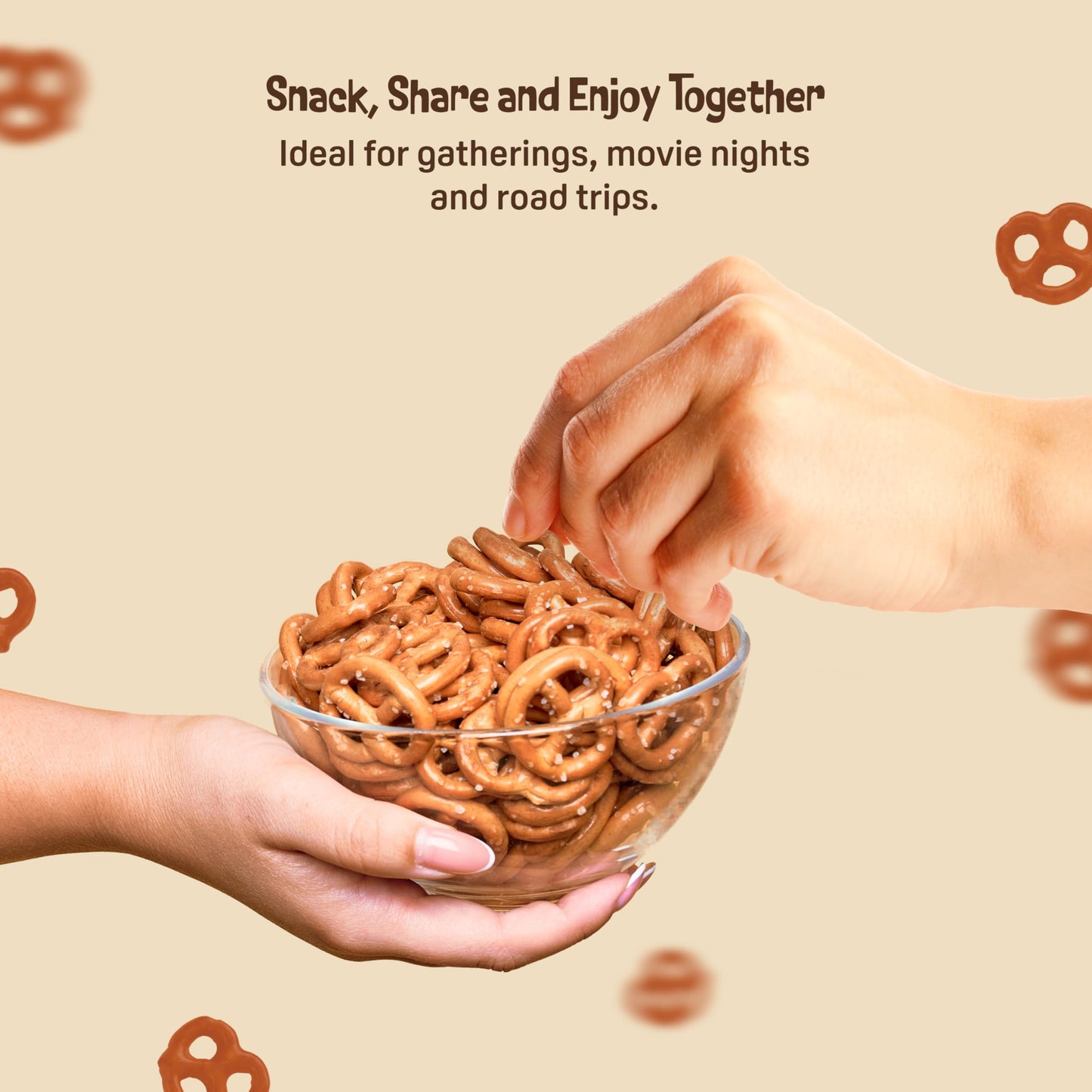 Southern Roasted Pecan Pretzels - 4 Oz Gourmet Snack, Crunchy Bite-Sized With Rich Butter Toffee Coating - A Taste Of Texas In E