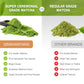 Mushroom Matcha Latte Powder - Super Ceremonial Grade Matcha With Adaptogenic Mushrooms For Brain Health And Energy - Vegan And