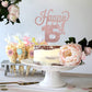 Lingteer Happy 15Th Birthday Cake Topper - Cheers To 15Th Birthday Fifteen Years Old Birthday Party Cake Decorations Sign.