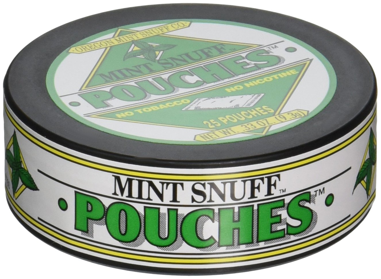 Oriflavor Blendal Mint Snuff  Non-Herbal Product  5 Cans (Oriflavor Blendal Peppermint Pouch)