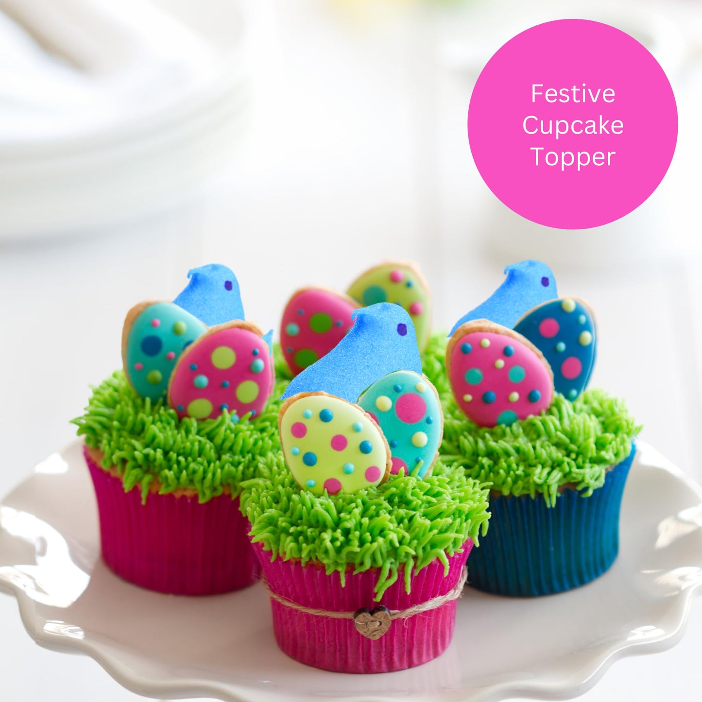 Needzo Blue Marshmallow Chicks Candy, Bulk For Parties, 50 Total Pieces (Pack Of 5)