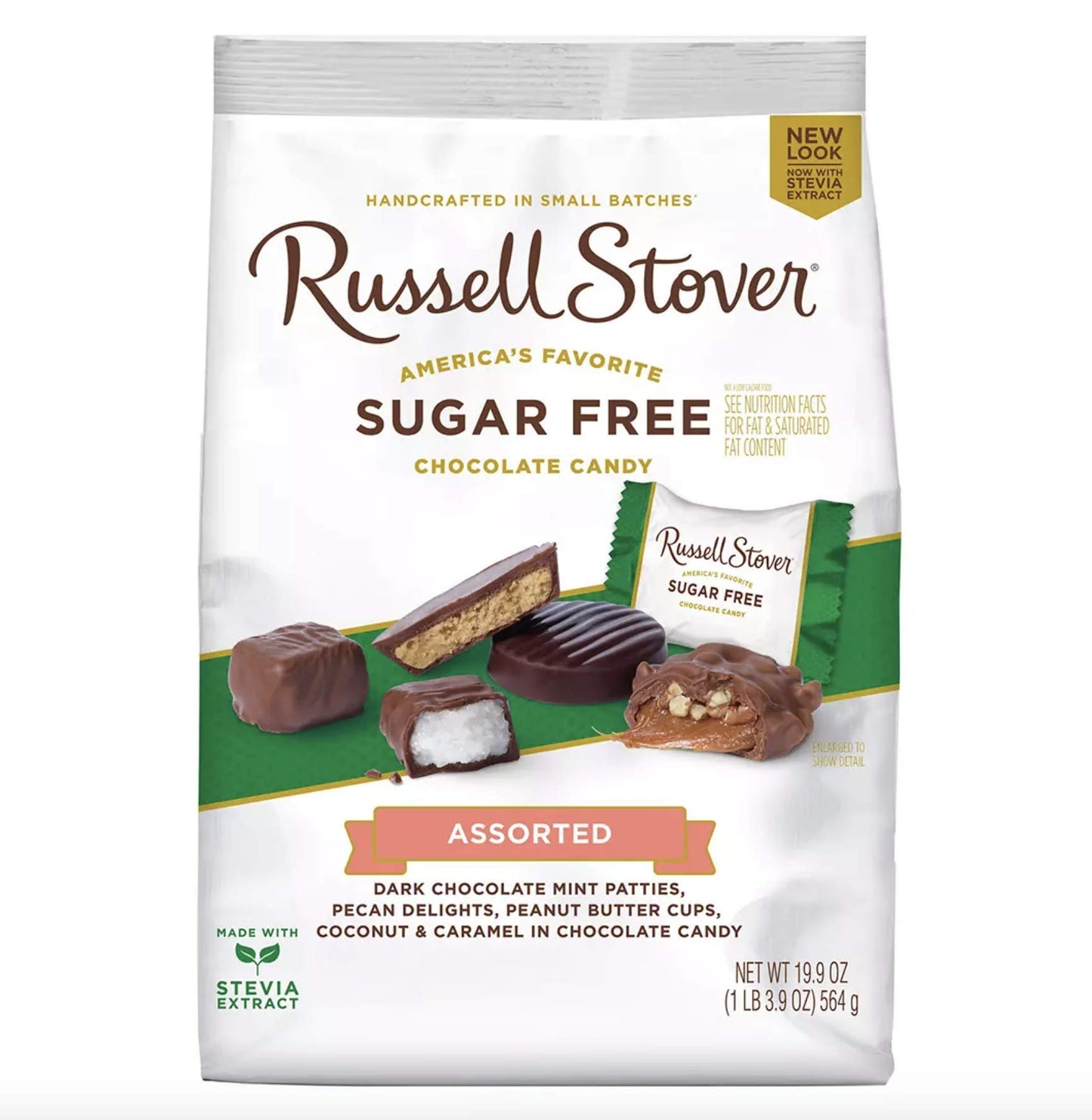 BOOMQQ Russell Stover Sugar Free Candies Assortment 19.7 Ounce Value Bag