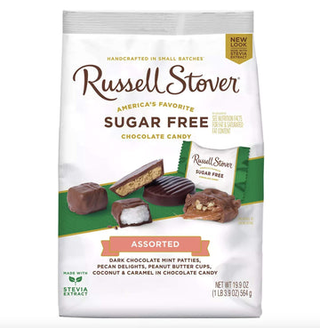 BOOMQQ Russell Stover Sugar Free Candies Assortment 19.7 Ounce Value Bag