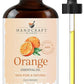 Handcraft Sweet Orange Essential Oil - 100% Pure And Natural - Premium Therapeutic Grade With Premium Glass Dropper - Huge 4 Fl.