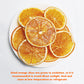 Mkostlich Dried Orange Slices, Natural Citrus Slices for Cocktails & Crafts, 17.63oz/500g