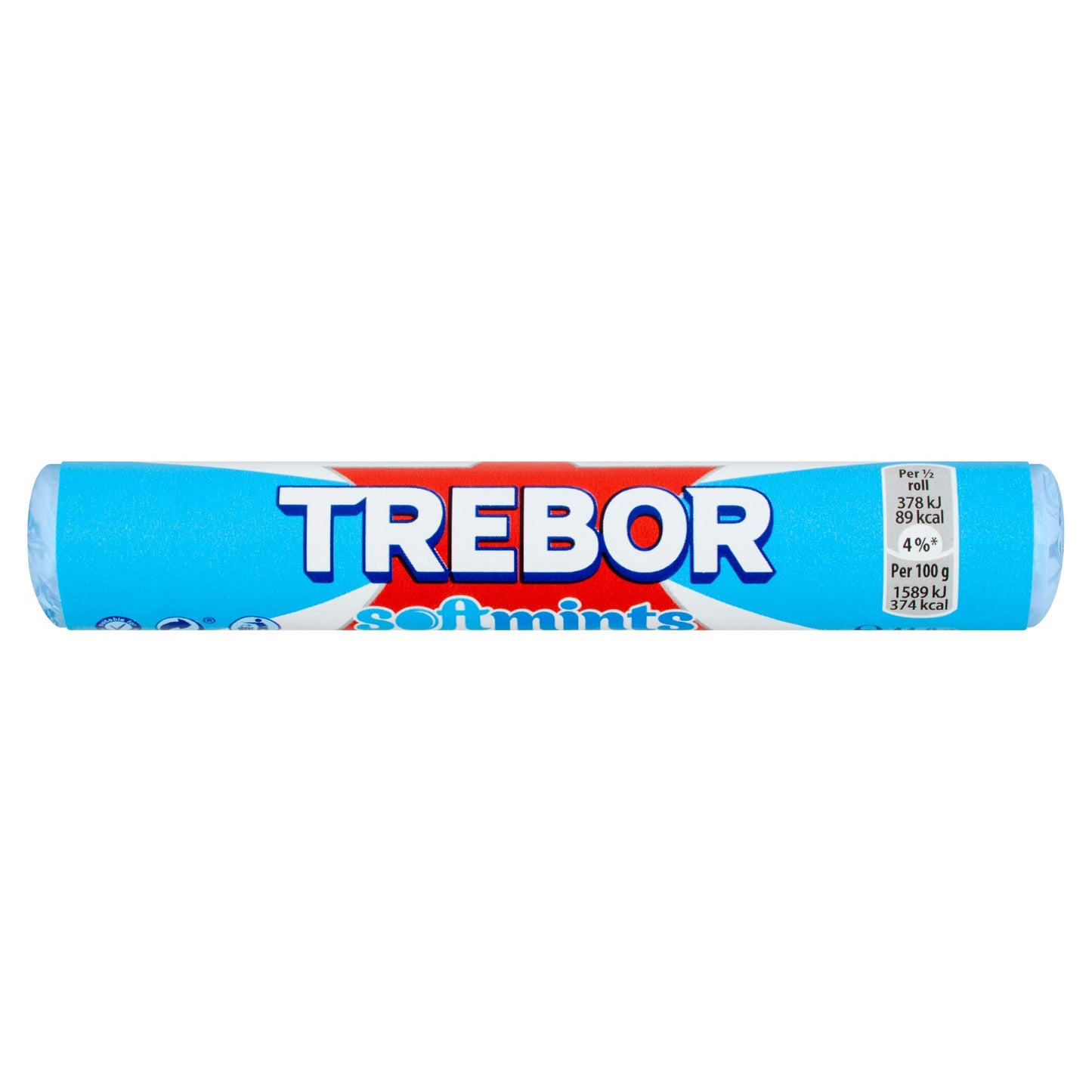 Trebor Softmint Spearmint Roll Std (Pack of 20)