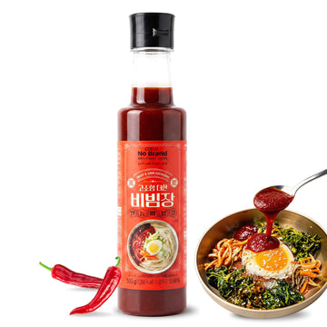 COELO Korean Bibimjang 500g (17.6oz) | Authentic Korean-Style Gochujang Red Pepper Paste | Mild Spicy Sweet Sour Dressing Sauce 