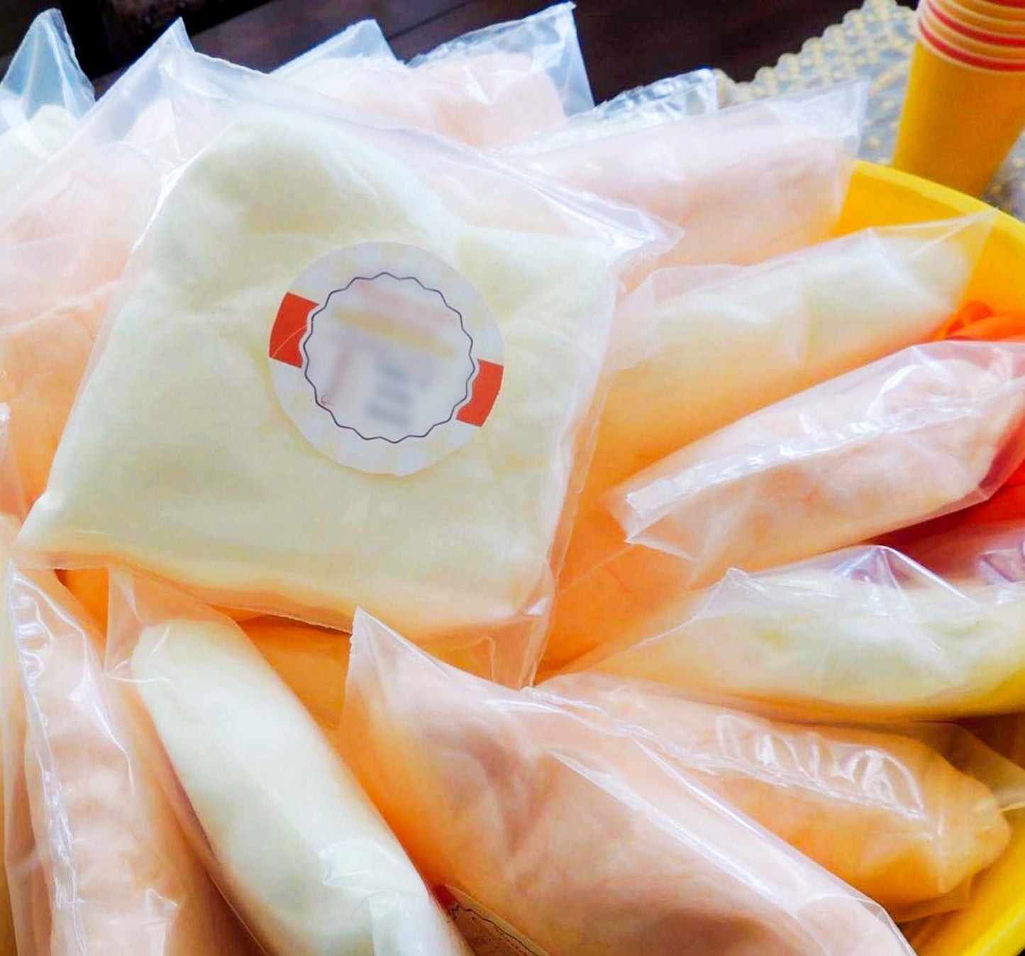 Cotton Candy, 1oz - Clear bags (100 Count)