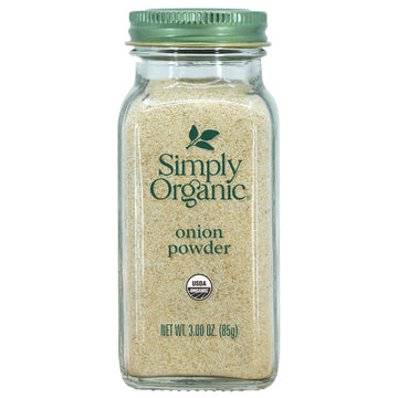 Simply Organic White Onion Powder, Certified Organic | 3 oz | Pack of 2 | Allium cepa