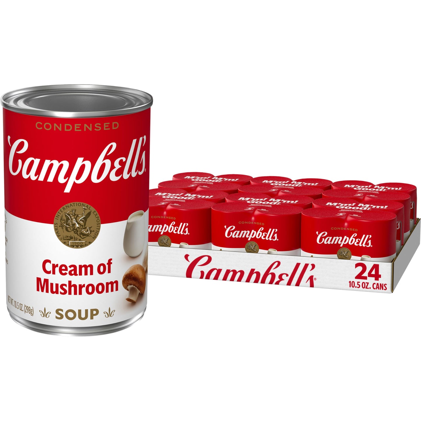 Campbell s Condensed Cream of Mushroom Soup, 10.5 oz. Cans (Pack of 4)