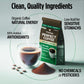 VitaCup Perfect Low Acid Coffee Ground  USDA Organic & Fair Trade  Mycotoxin Free  Dark Roast Guatemala Single Origin  Clean & Pure for Drip Coffee malt-inspired and French Press  10 ounces