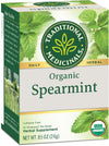 Traditional Medicinals Organic Spearmint Herbal Tea  Healthy & Refreshing  (Pack Of 1) - 16 Tea Bags